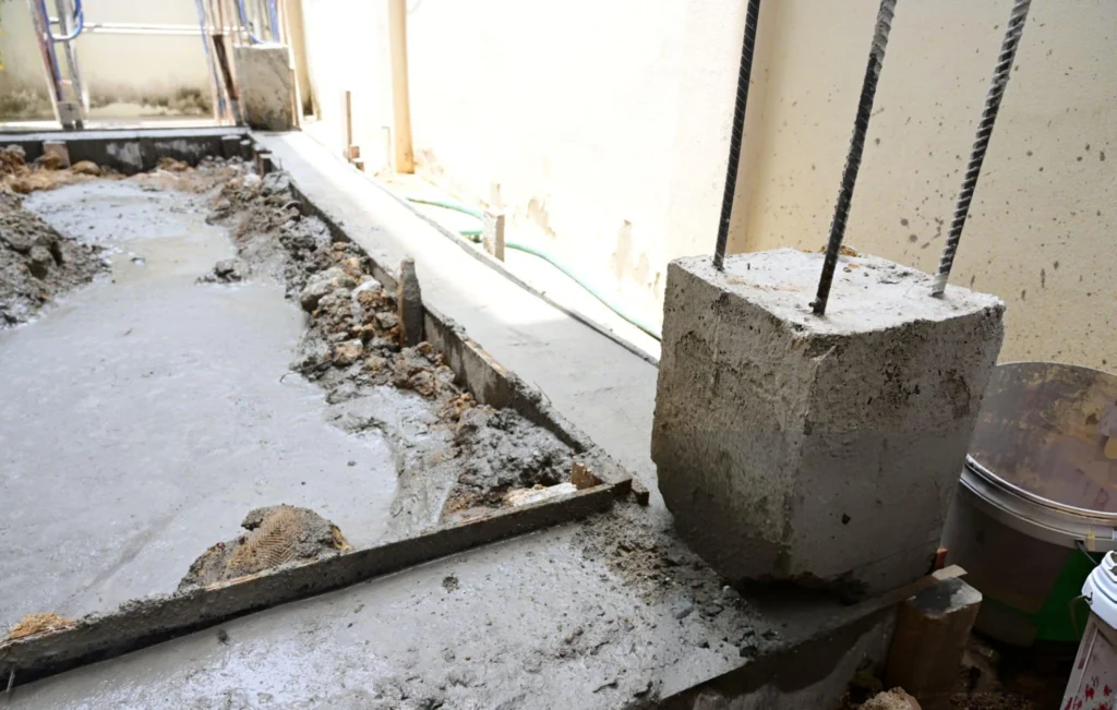 Concrete Slab Foundation Repair in Hornsby Bend, TX