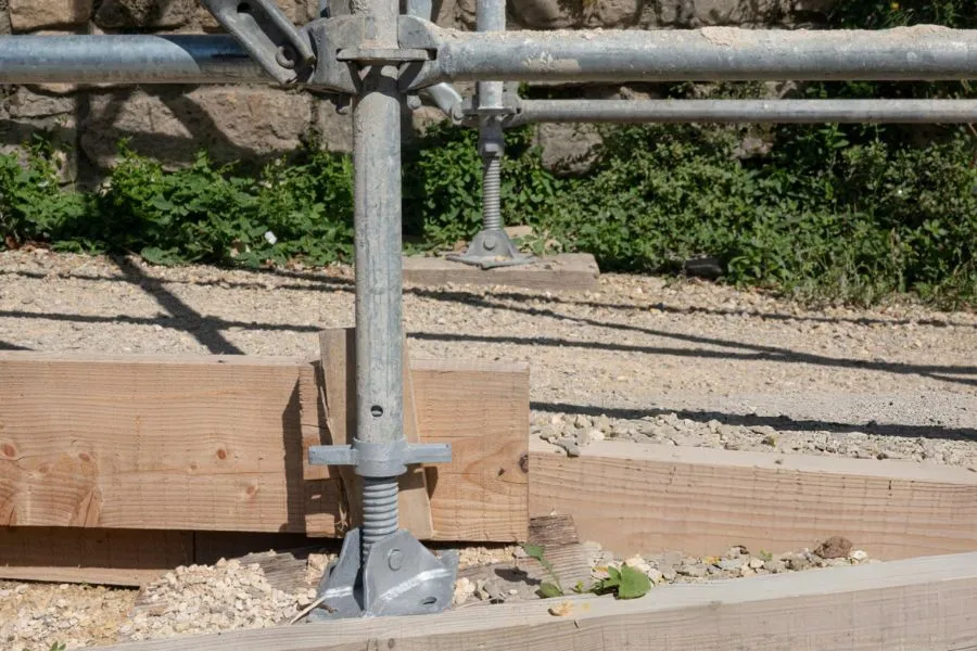 Steel Push Pier Installation in Hornsby Bend, TX