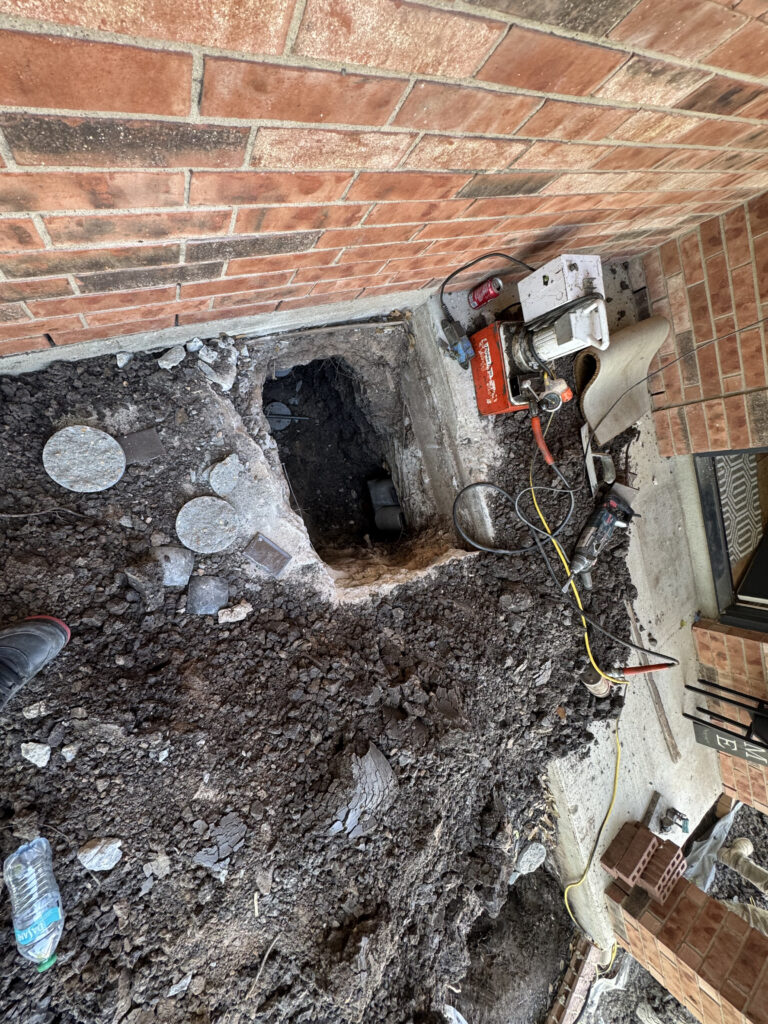 Concrete Slab Foundation Repair in Hornsby Bend, TX